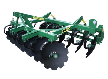 Дисковая борона навесная ДАР-2,4 рессорная ( На трактор МТЗ / ЮМЗ )